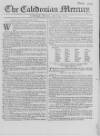 Caledonian Mercury Monday 14 April 1755 Page 1