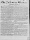 Caledonian Mercury Monday 26 May 1755 Page 1