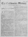 Caledonian Mercury Saturday 03 January 1756 Page 1