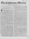 Caledonian Mercury Saturday 31 January 1756 Page 1