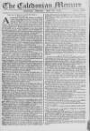 Caledonian Mercury Saturday 10 June 1758 Page 1