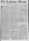 Caledonian Mercury Saturday 28 October 1758 Page 1