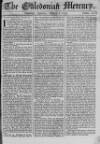 Caledonian Mercury Saturday 06 January 1759 Page 1