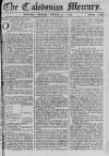 Caledonian Mercury Saturday 03 February 1759 Page 1