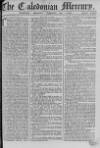 Caledonian Mercury Saturday 22 September 1759 Page 1