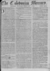 Caledonian Mercury Wednesday 31 October 1759 Page 1