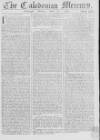 Caledonian Mercury Monday 21 April 1760 Page 1