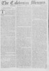 Caledonian Mercury Wednesday 14 May 1760 Page 1