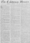 Caledonian Mercury Wednesday 04 June 1760 Page 1