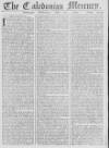 Caledonian Mercury Wednesday 30 July 1760 Page 1