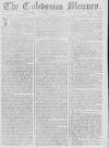 Caledonian Mercury Wednesday 05 November 1760 Page 1