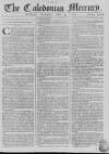Caledonian Mercury Wednesday 09 June 1762 Page 1