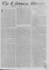 Caledonian Mercury Monday 12 July 1762 Page 1