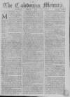 Caledonian Mercury Monday 19 July 1762 Page 1