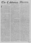 Caledonian Mercury Wednesday 01 September 1762 Page 1