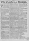 Caledonian Mercury Monday 27 September 1762 Page 1
