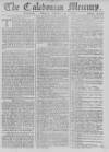 Caledonian Mercury Monday 04 October 1762 Page 1