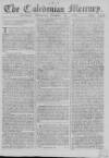 Caledonian Mercury Wednesday 08 December 1762 Page 1