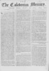 Caledonian Mercury Monday 19 December 1763 Page 1
