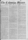 Caledonian Mercury Monday 20 May 1765 Page 1