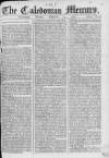 Caledonian Mercury Monday 02 September 1765 Page 1