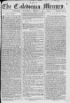 Caledonian Mercury Wednesday 04 September 1765 Page 1