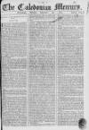 Caledonian Mercury Monday 16 September 1765 Page 1