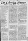 Caledonian Mercury Wednesday 07 May 1766 Page 1
