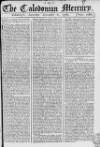 Caledonian Mercury Saturday 06 September 1766 Page 1