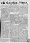 Caledonian Mercury Monday 27 October 1766 Page 1