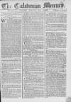 Caledonian Mercury Saturday 23 January 1768 Page 1