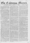 Caledonian Mercury Saturday 07 January 1769 Page 1