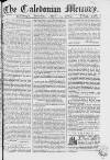 Caledonian Mercury Saturday 01 April 1769 Page 1