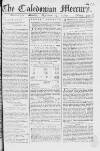 Caledonian Mercury Monday 04 September 1769 Page 1
