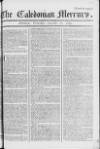 Caledonian Mercury Wednesday 20 September 1769 Page 1