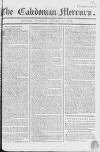 Caledonian Mercury Wednesday 01 November 1769 Page 1
