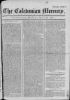 Caledonian Mercury Monday 08 July 1771 Page 1
