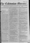 Caledonian Mercury Monday 27 July 1772 Page 1
