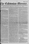 Caledonian Mercury Monday 03 August 1772 Page 1