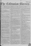 Caledonian Mercury Monday 05 October 1772 Page 1