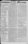 Caledonian Mercury Monday 06 August 1781 Page 1