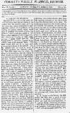 Cobbett's Weekly Political Register Saturday 14 June 1806 Page 1