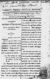 Cobbett's Weekly Political Register Saturday 06 October 1821 Page 1