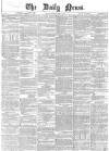 Daily News (London) Saturday 06 April 1861 Page 1