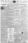 Derby Mercury Thursday 16 August 1792 Page 1