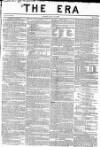 The Era Sunday 21 July 1839 Page 1