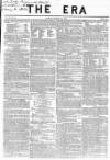 The Era Sunday 25 August 1839 Page 1