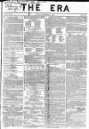 The Era Sunday 22 September 1839 Page 1