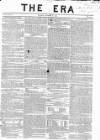 The Era Sunday 27 October 1839 Page 1