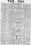 The Era Sunday 25 October 1840 Page 1